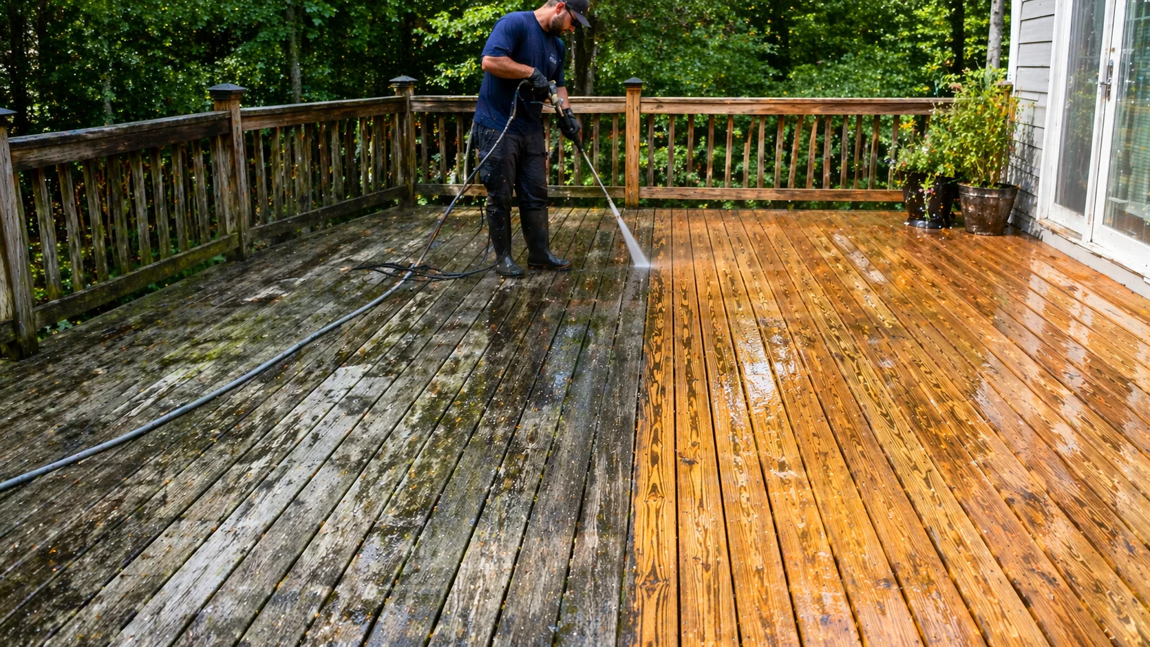 Deck & Patio Cleaning